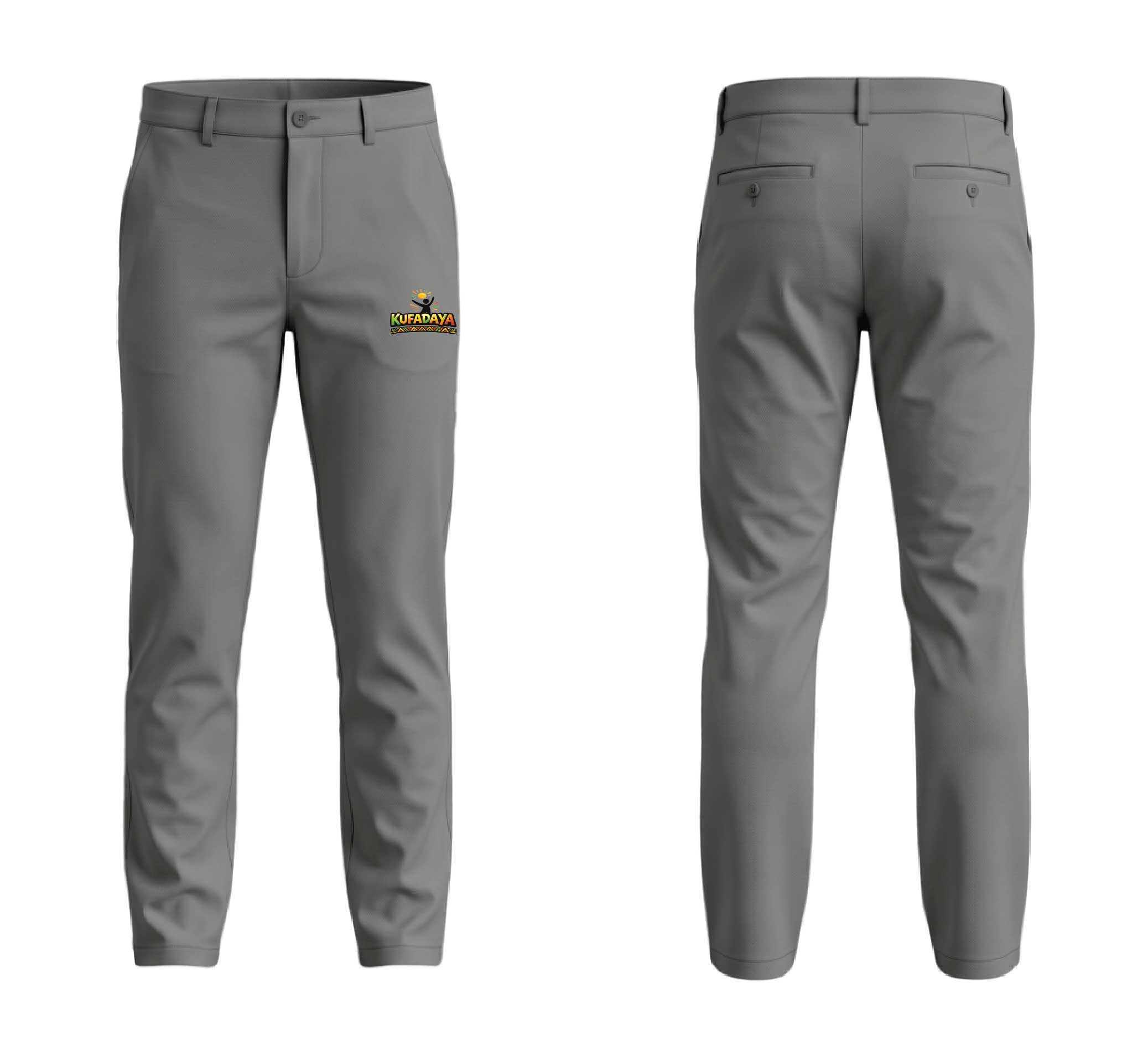 Kufadaya Slim Trousers - Grey