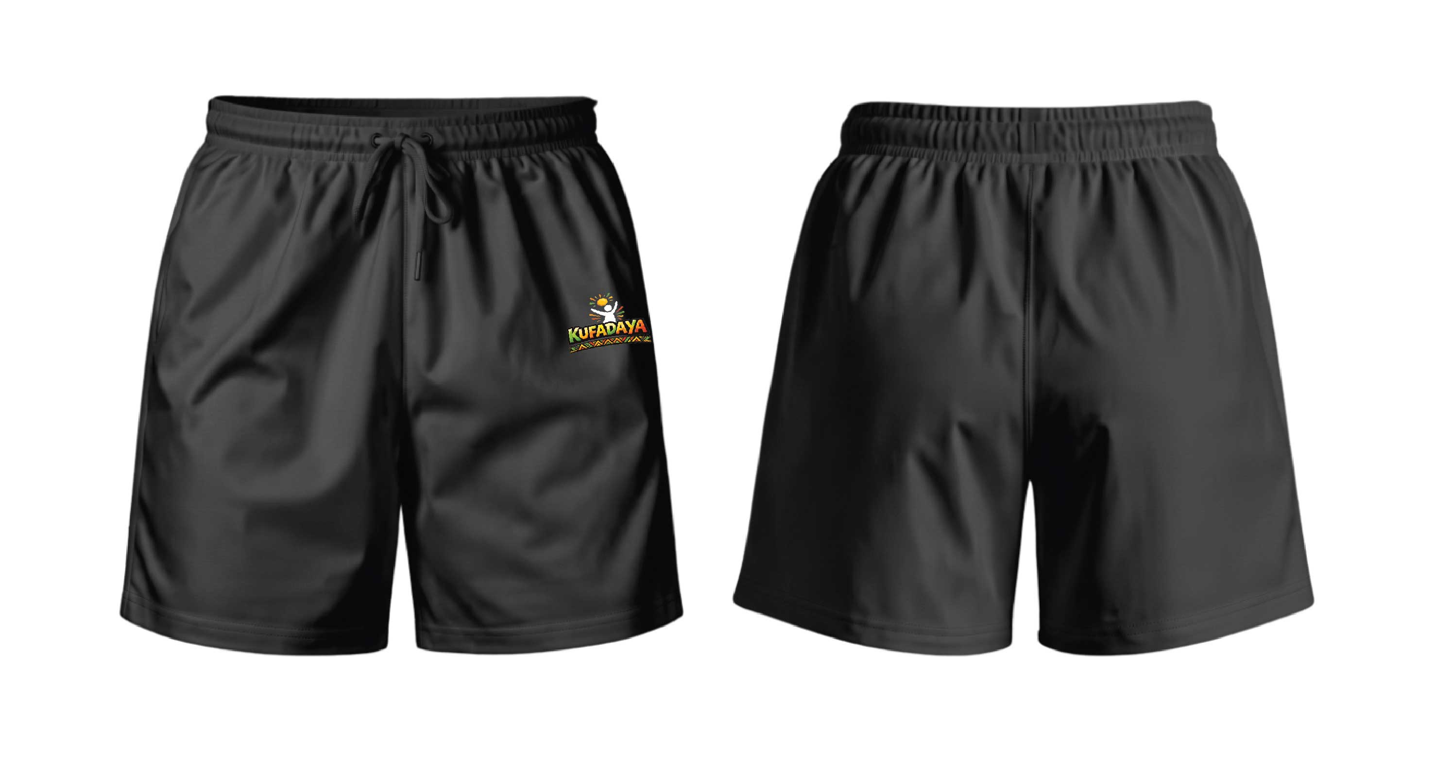 Kufadaya Casual Shorts - Charcoal Grey