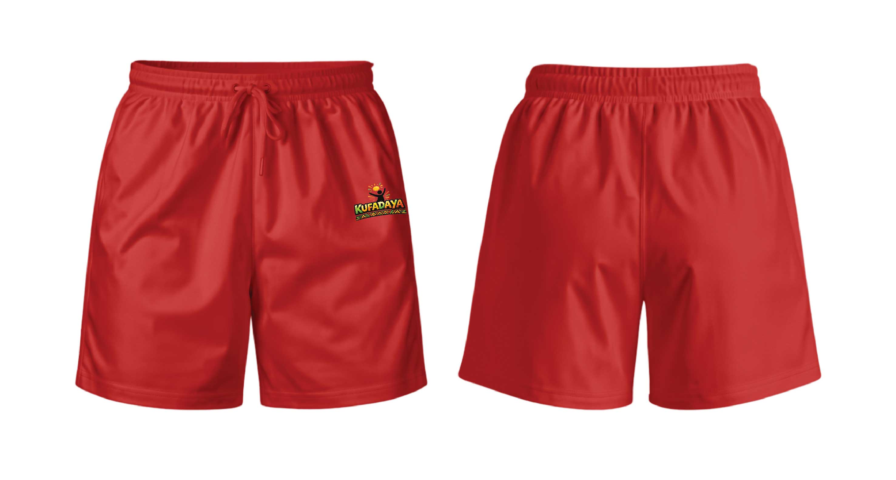 Kufadaya Casual Shorts - Red