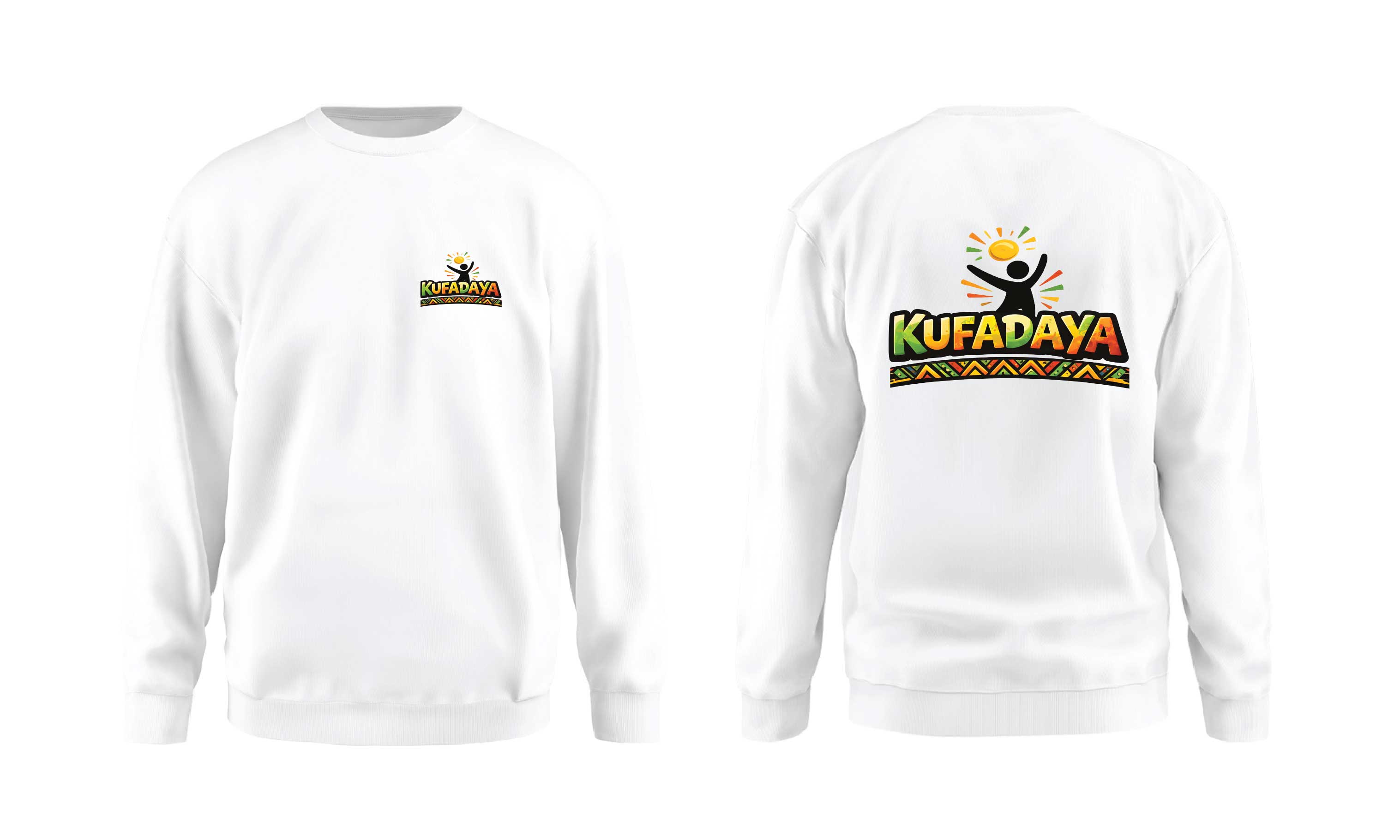 Kufadaya Sweatshirt - White