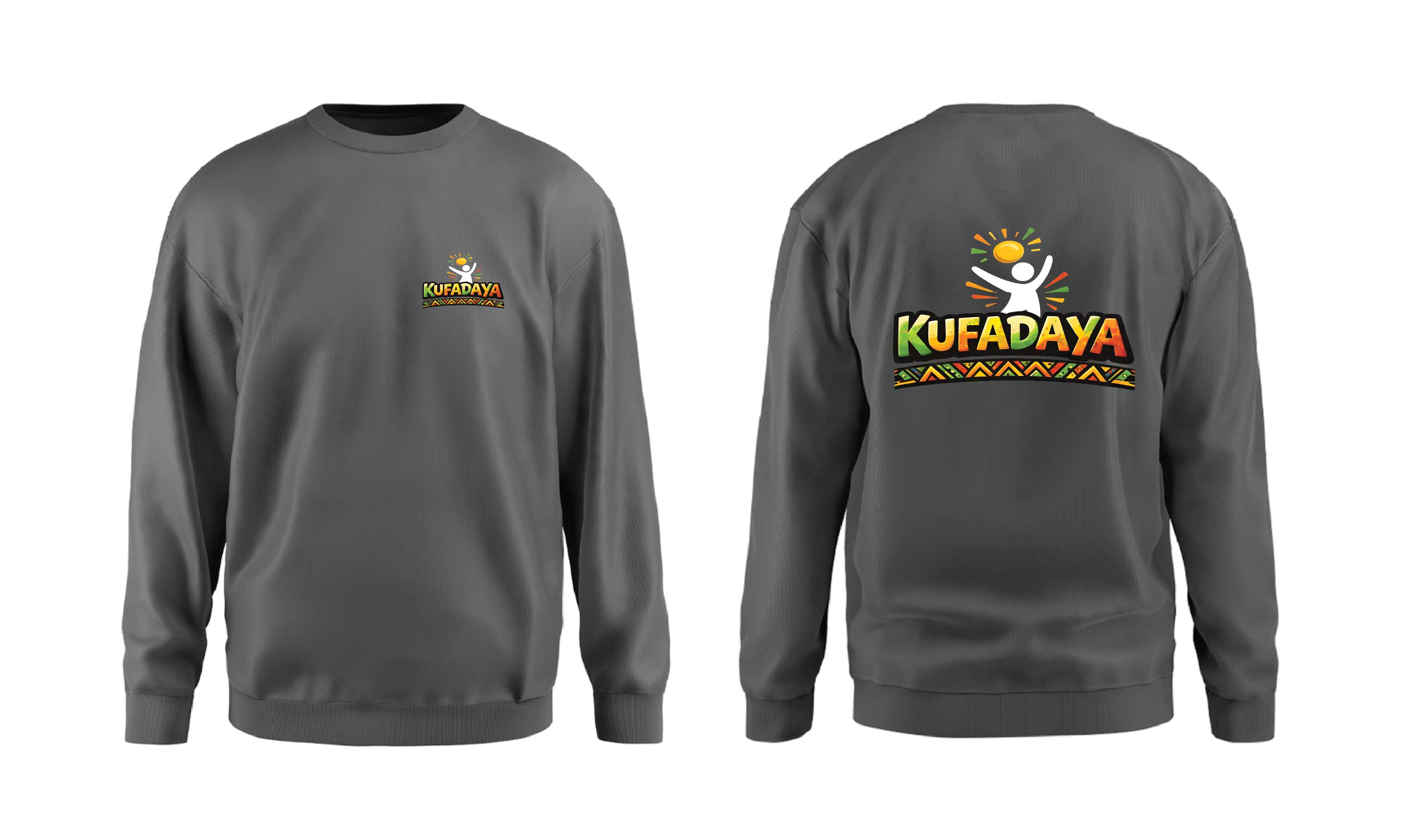 Kufadaya Sweatshirt - Charcoal Grey