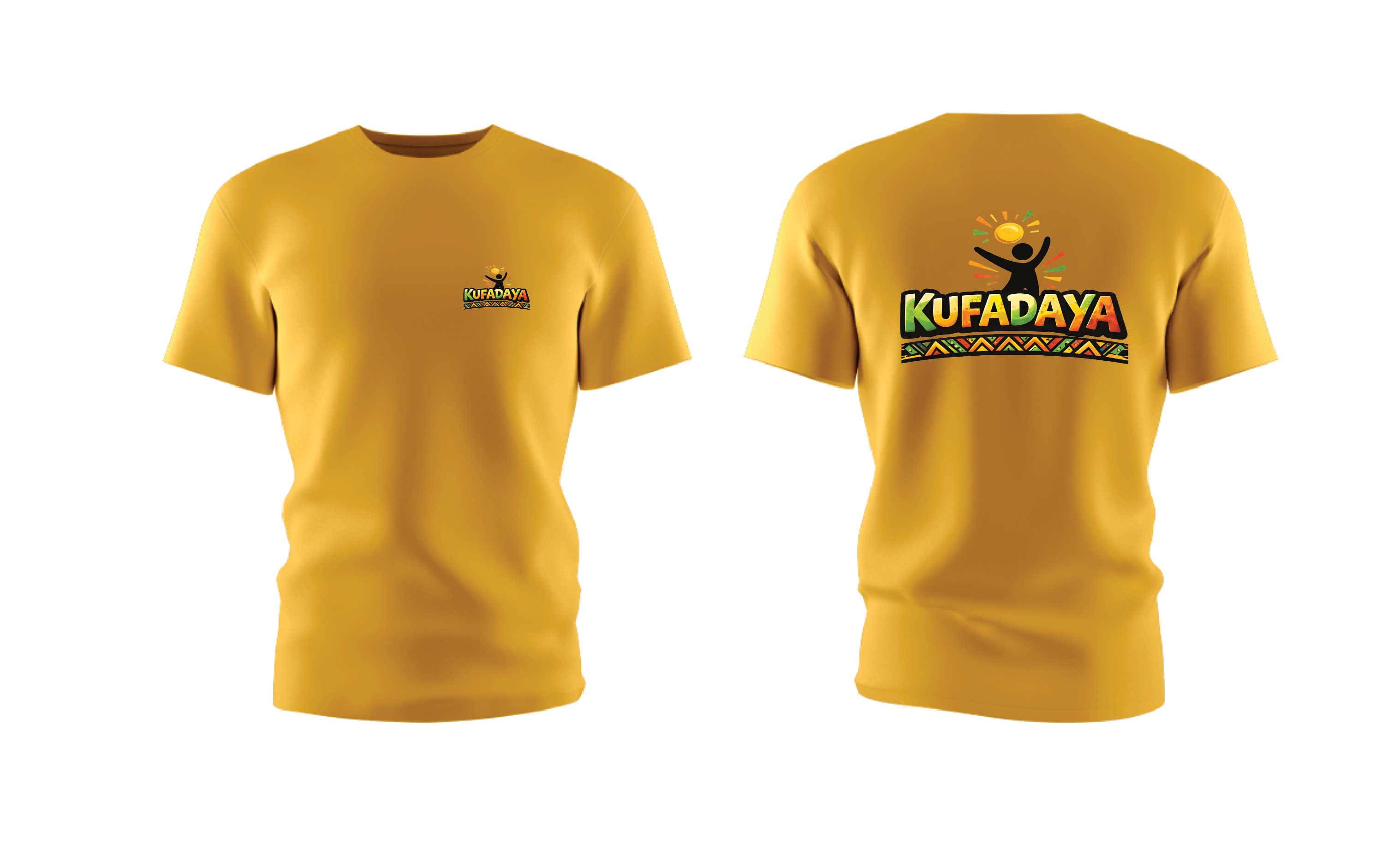 Kufadaya Classic T-Shirt - Mustard Yellow