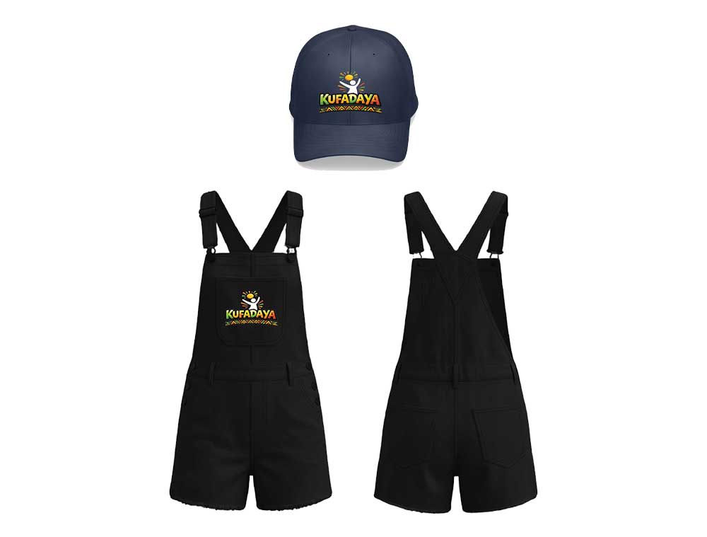 Statement Set - Dungarees + Cap